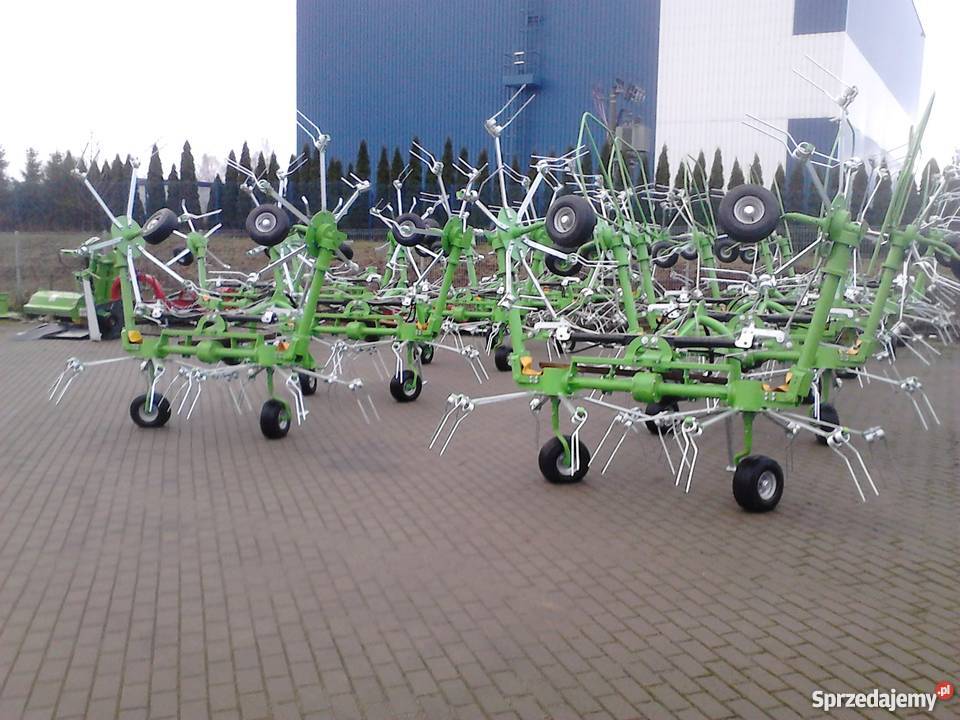 Przetrząsacz karuzelowy 4 wirnikowy KOWALSKI nieuszkodzony Gniezno