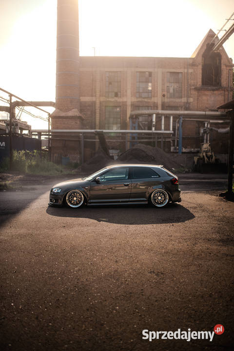 Audi A3 8P 20 Quattro Airride maxton 3tlg stance elektryczne lusterka Ruda Śląska sprzedam