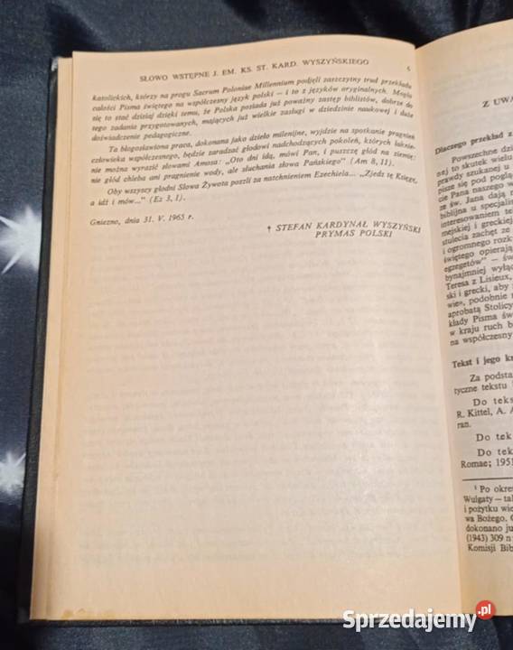 Pismo Święte Starego i Nowego Testamentu Biblia Poznań