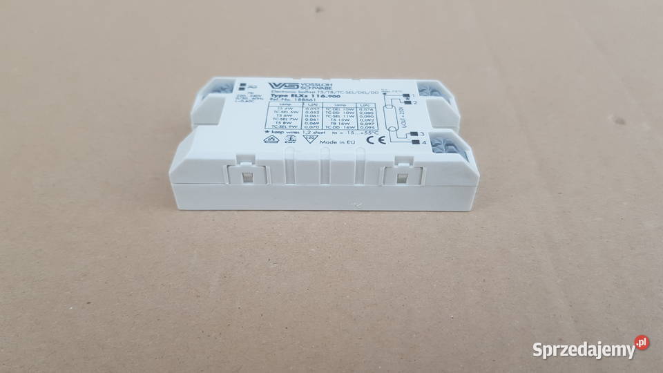 Statecznik elektroniczny VS ELXs 116900 VOSSLOH Zasilacze mazowieckie sprzedam
