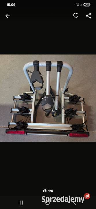 Atera Strada na 3 rowery bagarznik rowerowy Sosnowica