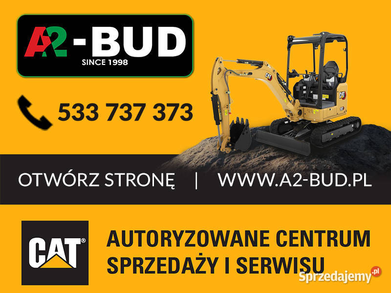 A2BUD AUTORYZOWANY DEALER MARKI CATERPILLAR Rok produkcji 2025 sprzedam