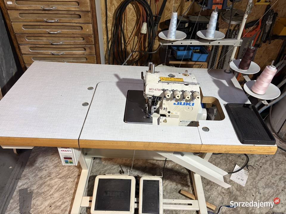 Overlock Juki mo6714S silnik serwo Łódź sprzedam