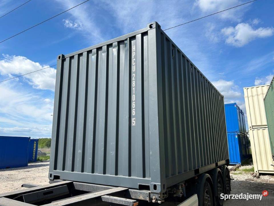 Kontener morski magazynowy budowlany 20 DV nowy mazowieckie Marki