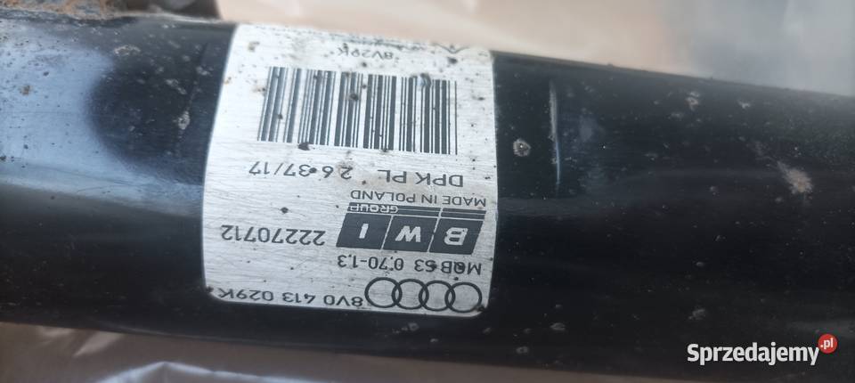 Audi S3 RS3 8V amortyzatory magnetic raid LP Łódź