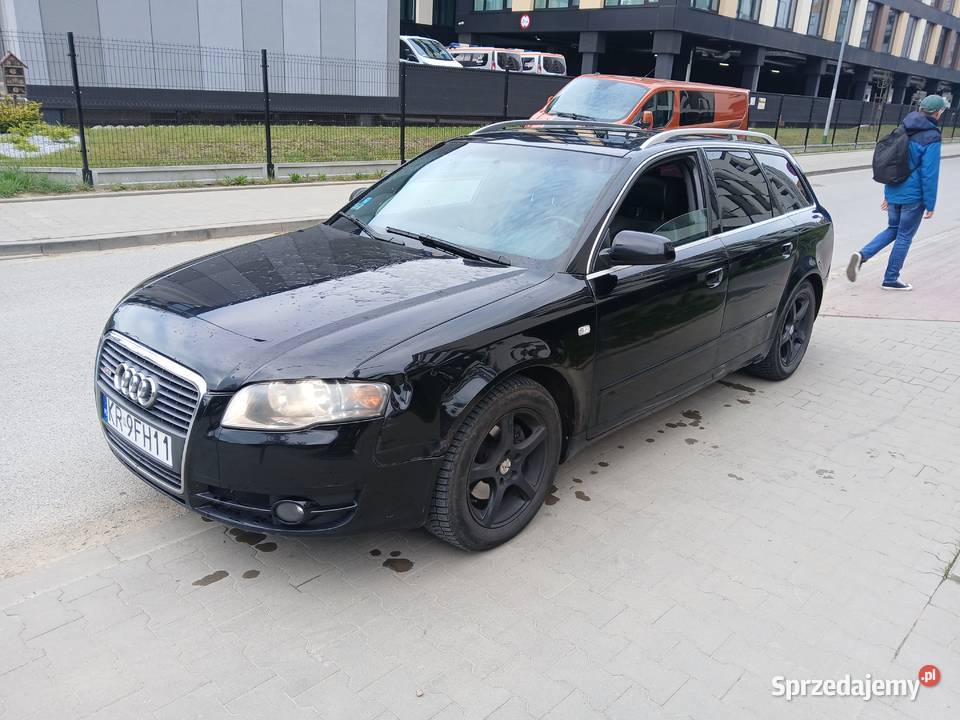 AUDI A4 AVANT 20 TDI SLine Automat Klima Skóra małopolskie Kraków