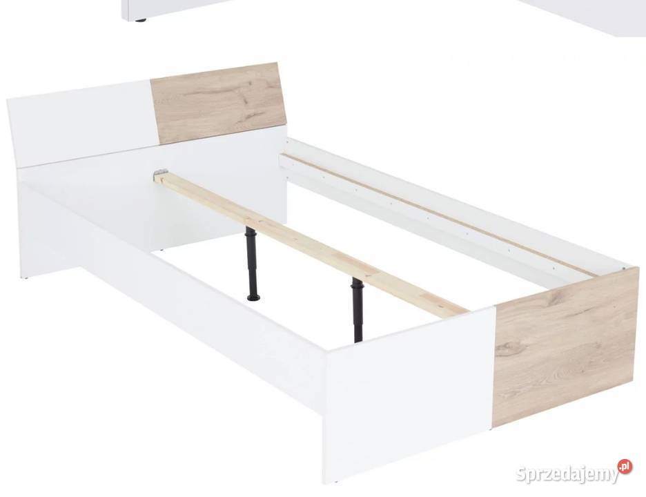 Łóżko jednoosobowe Alex 120x200 124cm Ramy i stelaże wielkopolskie Poznań
