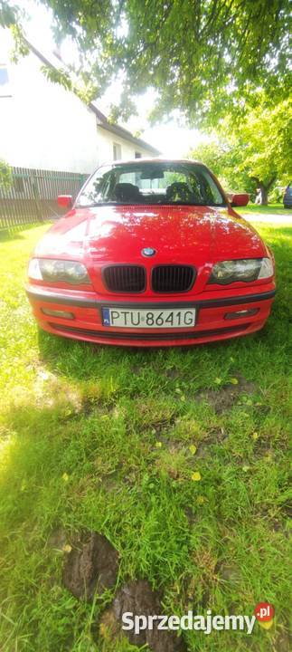 bmw e46 sedan hellrot 20 r6 150 Malanów sprzedam