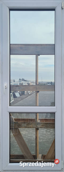 OKNA KacprzaK 81X220 Okno Balkonowe Używane PCV Siedlce
