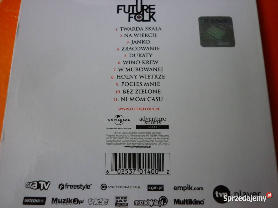Płyta CD Future Folk Zbacowanie Karpiel Bułecka Płyty i kasety mazowieckie Warszawa sprzedam