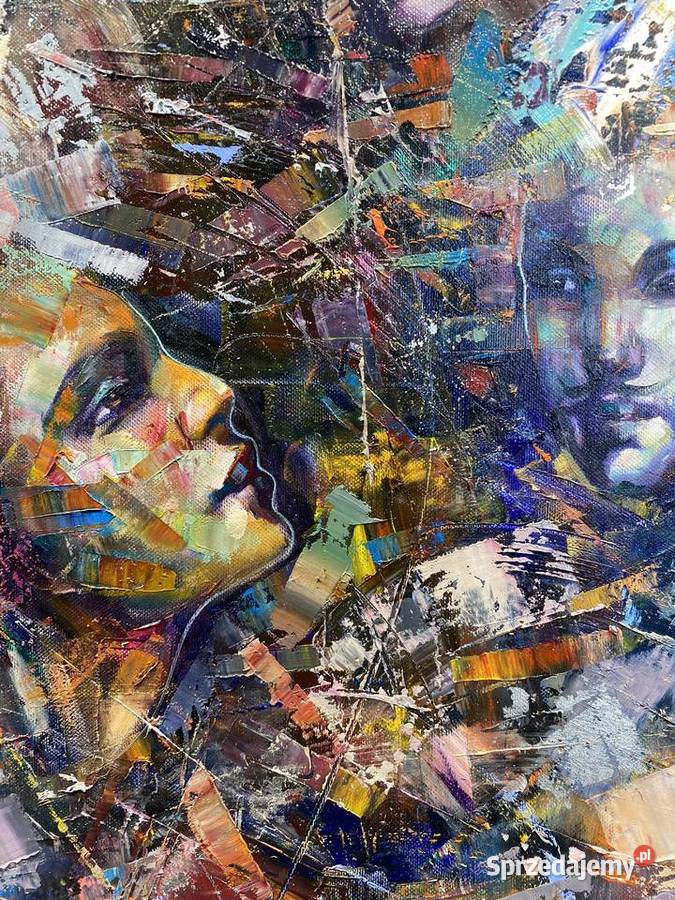 Pitsko Giennadij Trójkąt miłosny 60x70 obraz Rumia