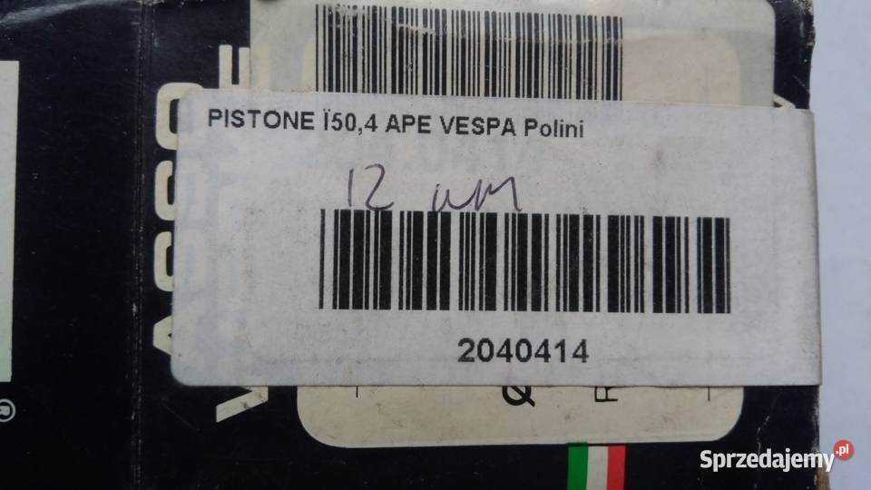 TŁOK ASSO WERKE POLINI 504 mm PIAGGIO VESPA PK