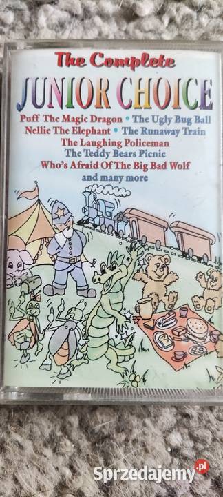 The complete Junior Choice piosenki najmłodszych kaseta