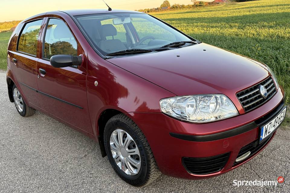 OKAZJA 113 FIAT PUNTO 12 Benzyna SALON POLSKA Wieliszew