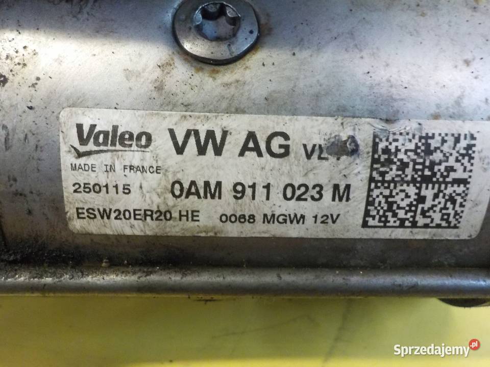 GOLF VII LEON A3 OCTAVIA 16 TDI 15r CRK Układ elektryczny silnika Motoryzacja Suków