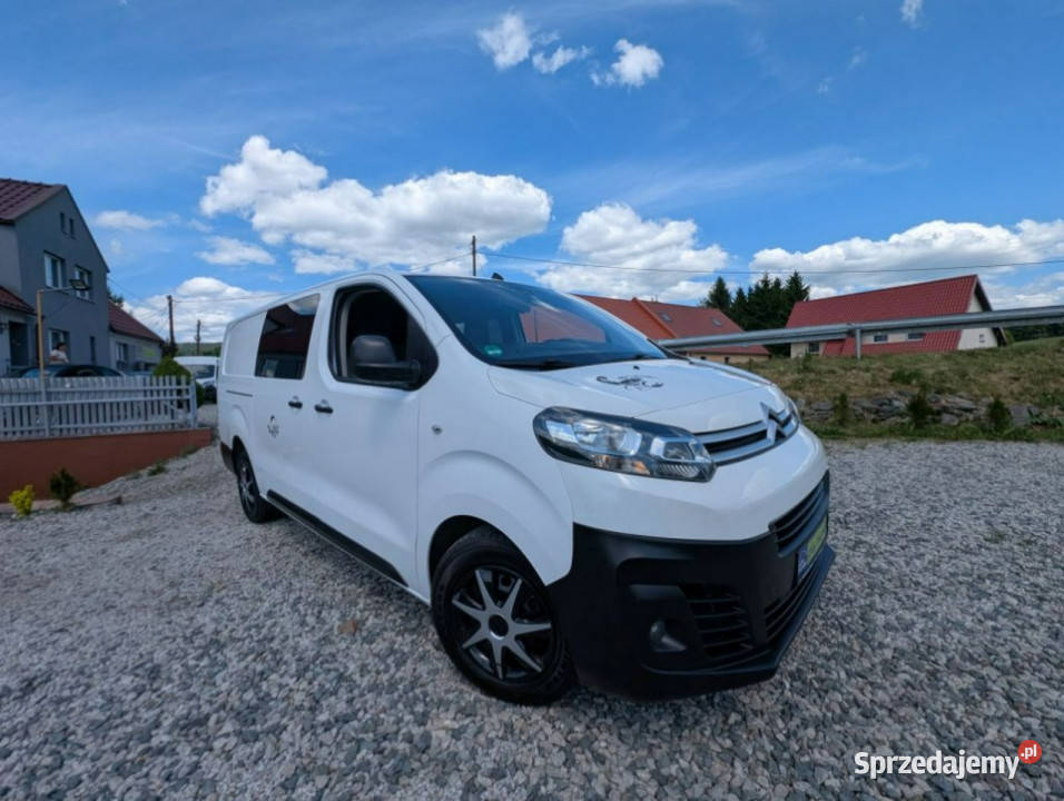 Citroen Jumpy maxi Long 6 osobowy Brygadówka gniazdo USB Citroën sprzedam