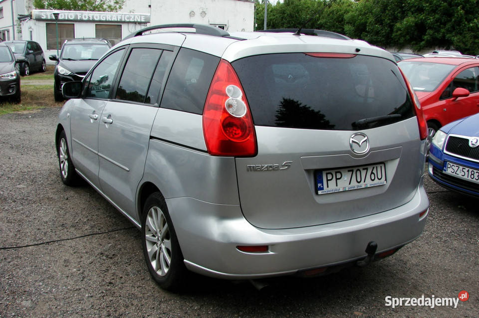Mazda 5 18 E 120 7 Osobowa I 20052010 1800cm3 wielkopolskie Piła sprzedam