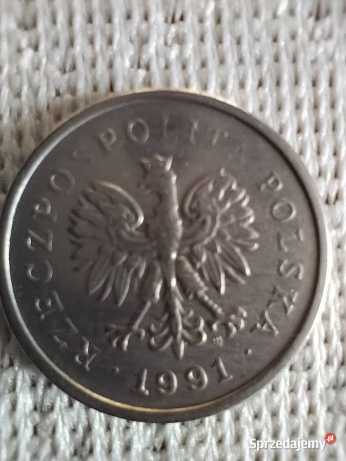 Moneta 1zl 1991 Skoczów