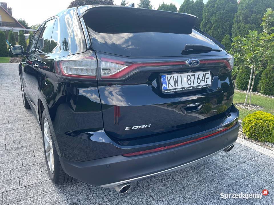 Ford Edge 2016 czarny Napęd 4x4 EDGE Ford Zakrzów sprzedam