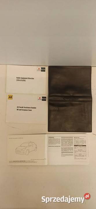 SUZUKI SWIFT MK8 ETUI INSTRUKCJA OBSŁUGI