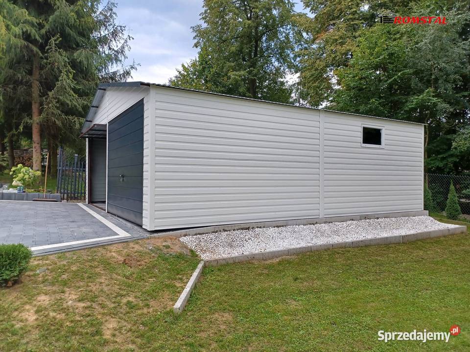 Garaż Blaszany 6x6 Garaże Blaszane Wiata Sprzedaż Garaże i miejsca postojowe podkarpackie