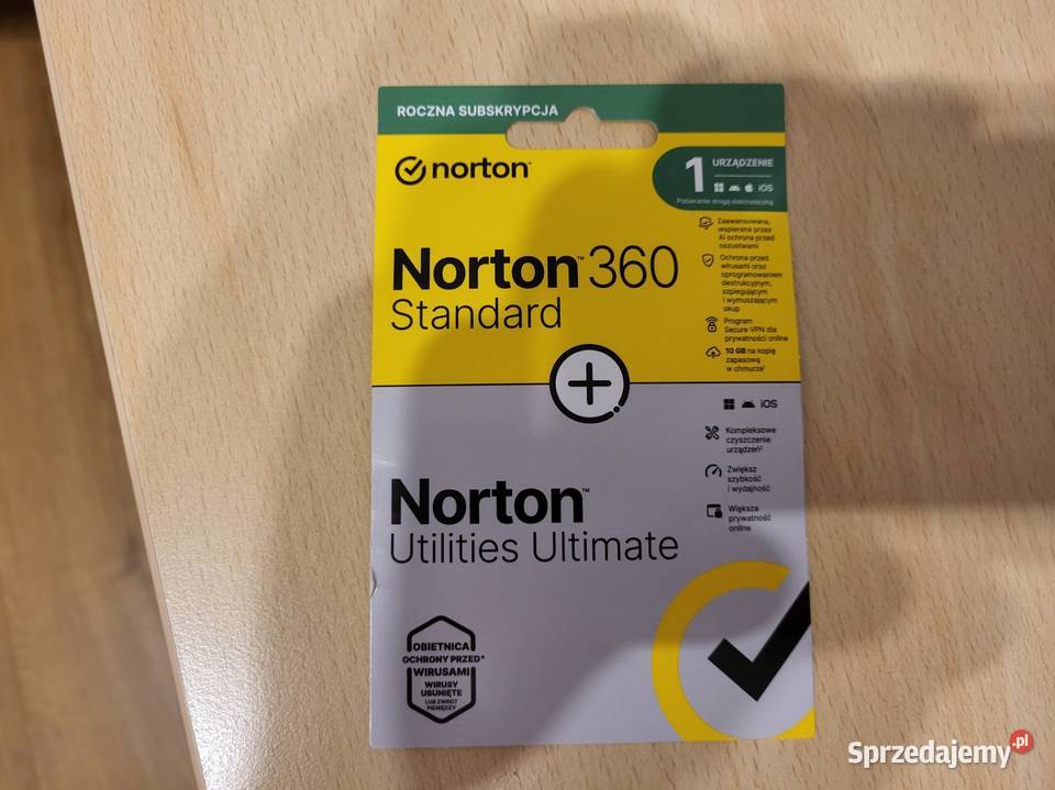 Norton 360 Standard Utilities Ultimate 1 sprzedam