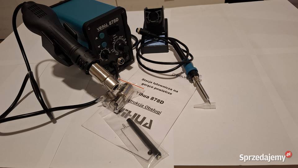 Stacja lutownicza YIHUA 878D NOWA nieużywana opolskie Namysłów