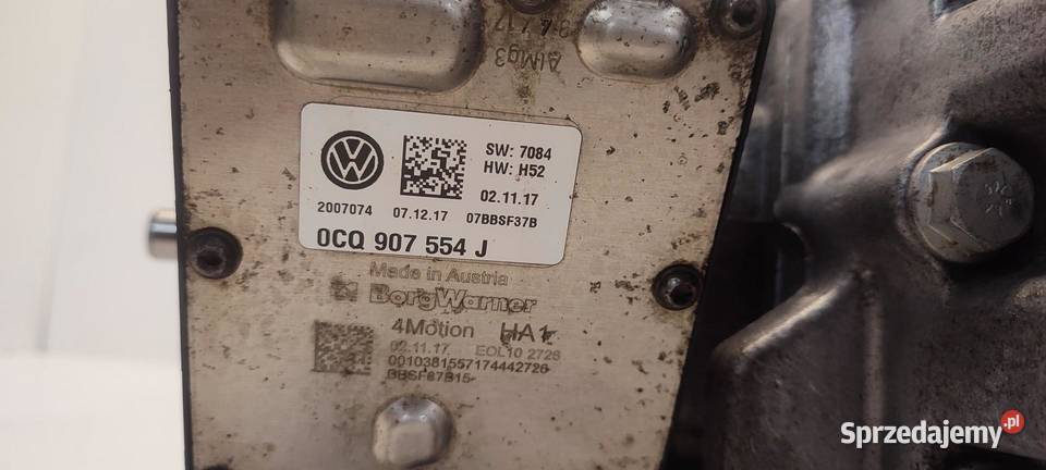 VW TIGUAN II MOST DYFERENCJAŁ TYŁ 0CQ525010M