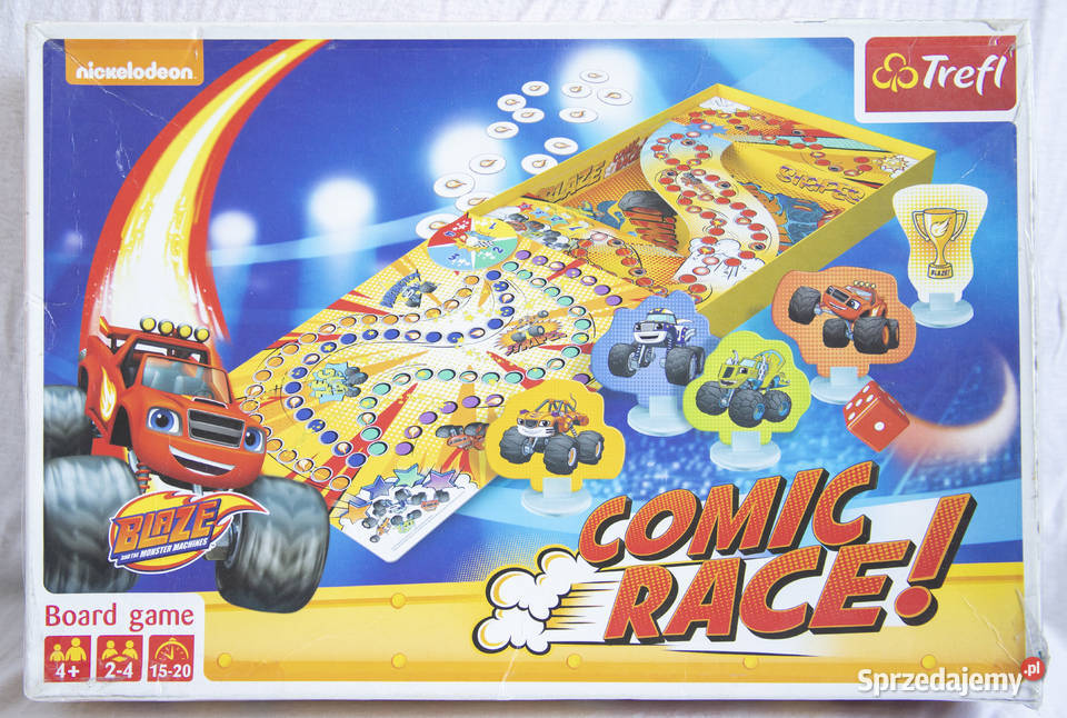 Gra planszowa Trefl Blaze i MegaMaszyny Comic Gdańsk