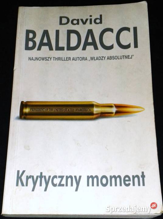 Krytyczny moment David Baldacci miękka