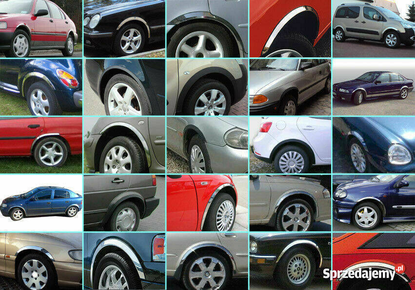 Rover 75 nakładki na błotnik zestaw 4 nadkola wielkopolskie Ostrów Wielkopolski