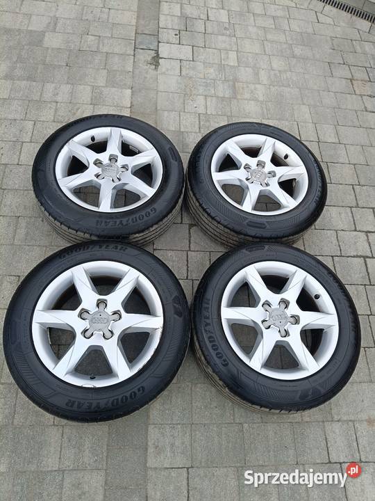 Alufelgi z oponami nowymi do audi 5x112 Gronowo Górne
