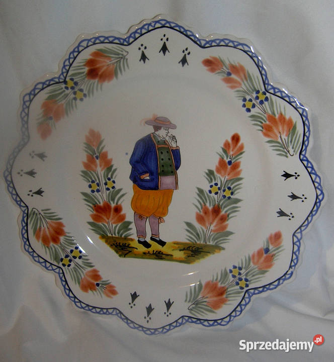 patera vintage Henriot Quimper FranceD40vin