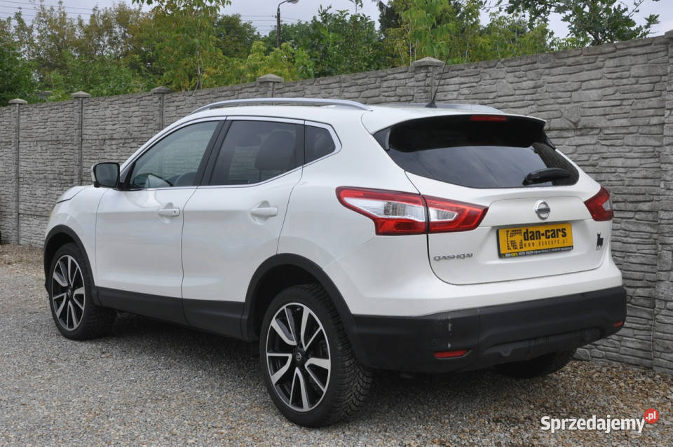Nissan Qashqai 16T 163 Tekna LED Kamera 360 Navi manualna Dąbrowa Górnicza