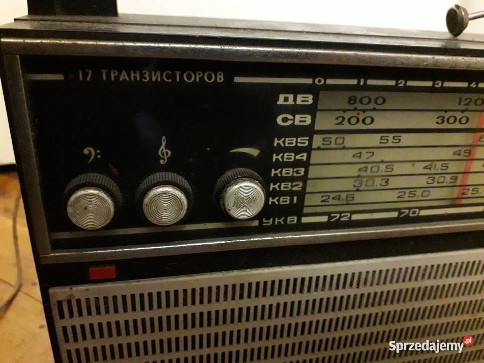 Radio 17 transistor Warszawa