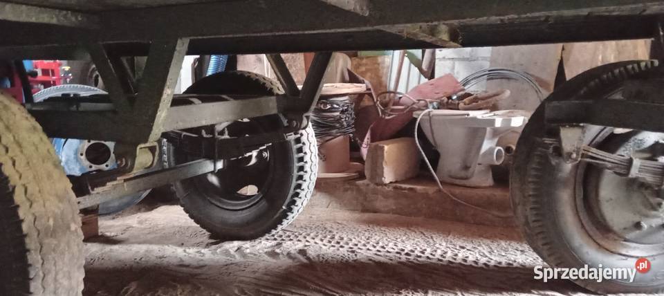 Przyczepa rolnicza Sanok D44 35t nie wywrotka lubelskie Ługów