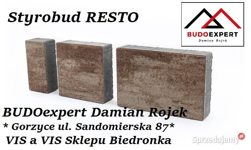 Szlachetna kostka brukowa Styrobud RESTO 6 Nisko
