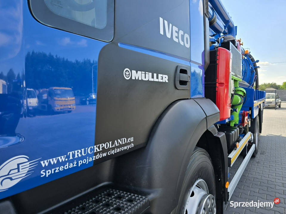 Iveco WUKO MULLER KOMBI DO CZYSZCZENIA KANAŁÓW Rok produkcji 2008 Samochody ciężarowe Daleszyce