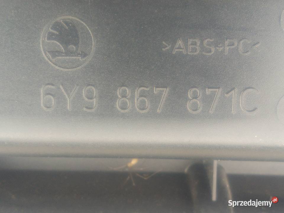 6Y9867871C roleta bagażnika Skoda Fabia Mk1 Dębno