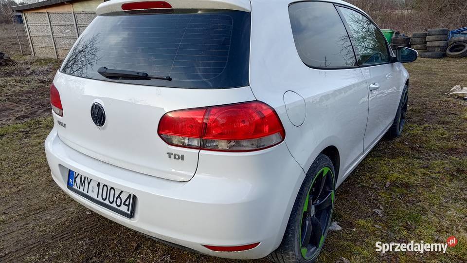 VW GOLF VI 16TDI Rok produkcji 2009 Golf Kielce