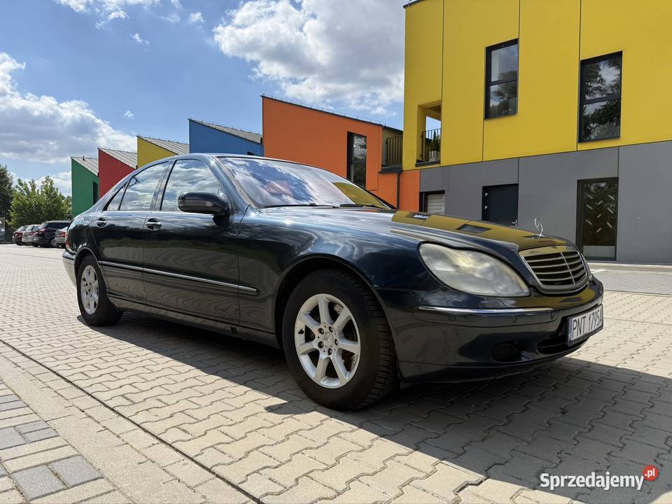 Mercedes S klasa W220 40 CDI S400 CDI wielkopolskie Opalenica
