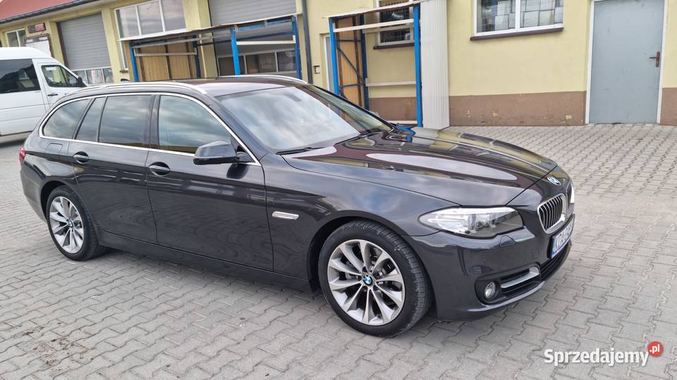BMW 520 LIFT 2015r Bogate Wyp el ster kier skora Dąbrowa Tarnowska