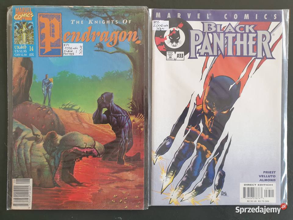 Black Panther 2 oryginalne komiksy USA Superbohaterowie Gdynia