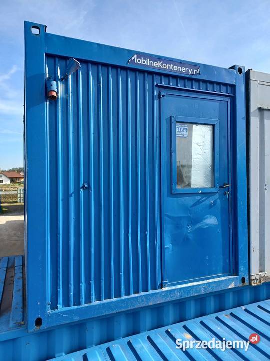 KONTENER BIUROWY SZATNIA ZAPLECZE BUDOWY Wrocław