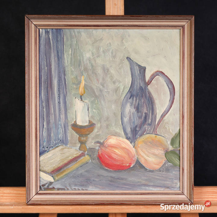 ARTexpert Malownicza Martwa Natura Obraz Olejny Dobrzany