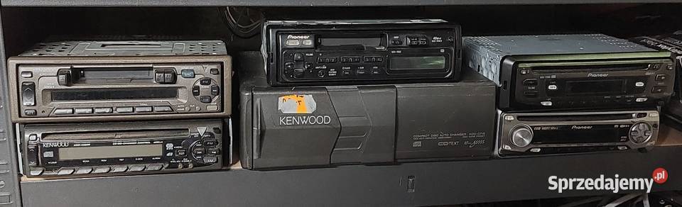 Radia samochodowe pakiet Kenwood Pioneer kaseta zmieniarka Gdańsk