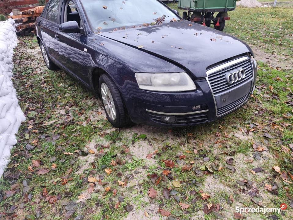 Audi A6 C6 20 diesel Anglik całość na części uszkodzony Krosno Odrzańskie