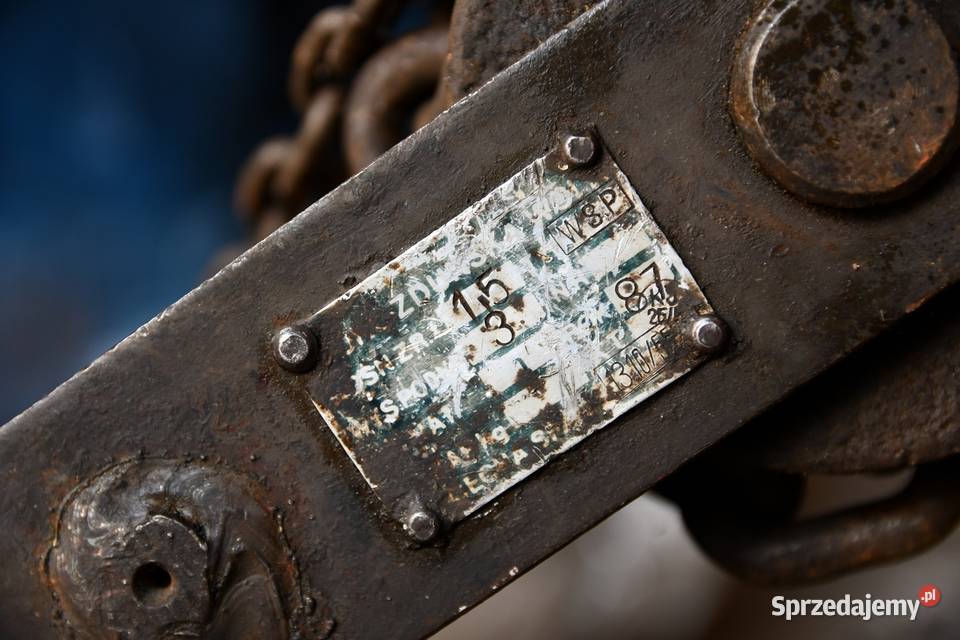 wyciągarka łańcuchowa bloczek wyciąg podnośnik Celestynów sprzedam