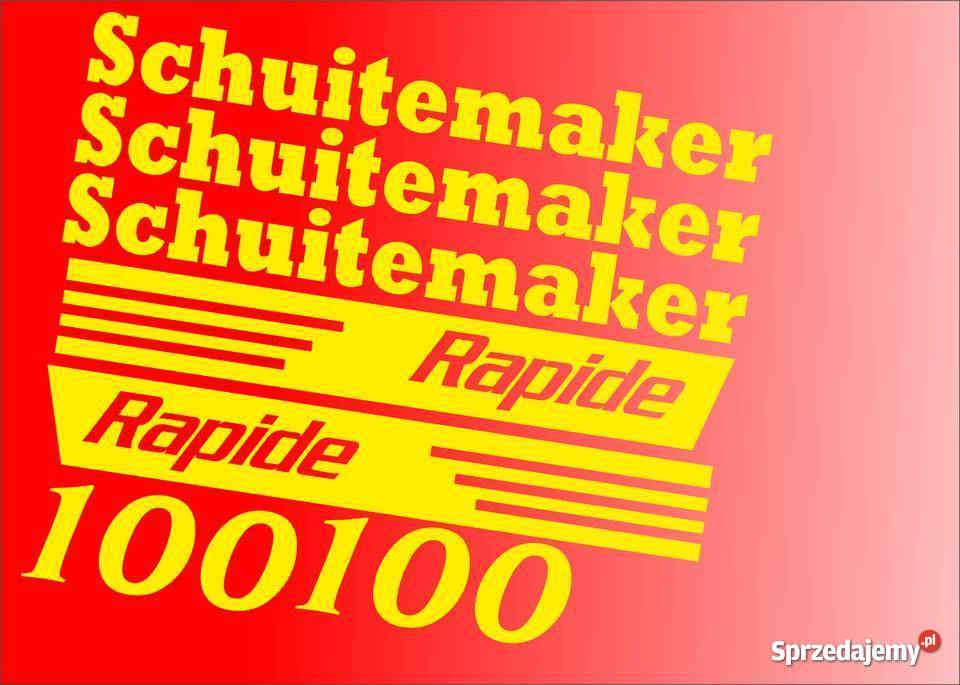 naklejki schuitemaker rapide 100 kujawsko-pomorskie Jeżewo sprzedam