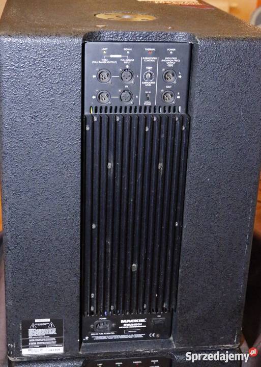 kolumna aktywna subwoofer MACKIE SWA 1501 Sprzęt estradowy, studyjny i DJ-ski mazowieckie sprzedam